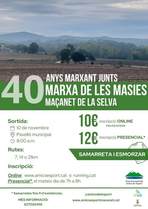 40a Marxa de les masies